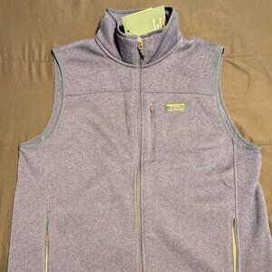 L.L.Bean Sweater Fleece Vest L Navy